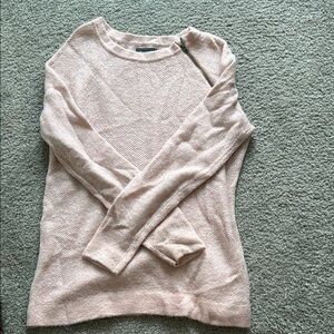 Abercrombie & Fitch Light Pink Crew Neck Sweater